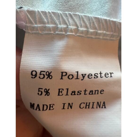 NWT Soneven Pink plaid golf Tennis Long Sleeve Polo Shirt Medium M - Picture 9 of 12